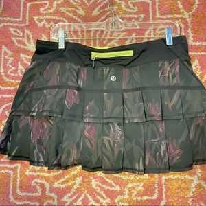 Lululemon Midnight Iris pace tennis skort 10
